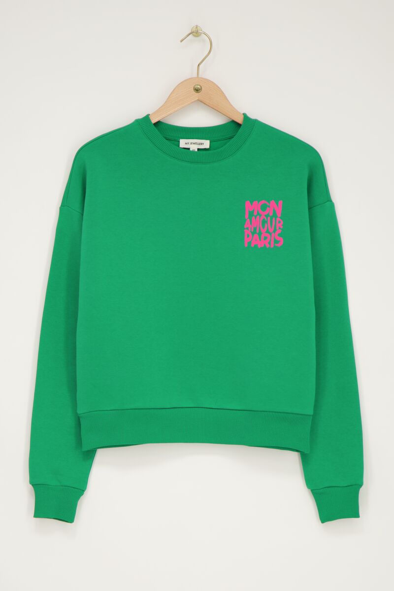 My jewellery sweater "Mon amour Paris"