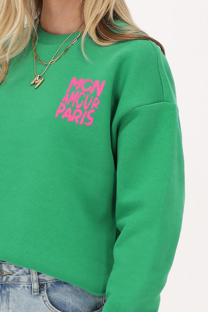 My jewellery sweater "Mon amour Paris"