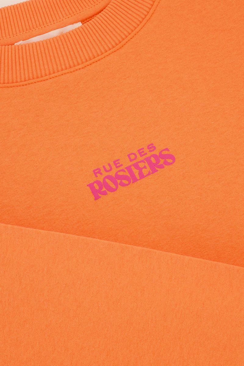 My jewellery sweater"Rue des Rosiers" oranje Orange