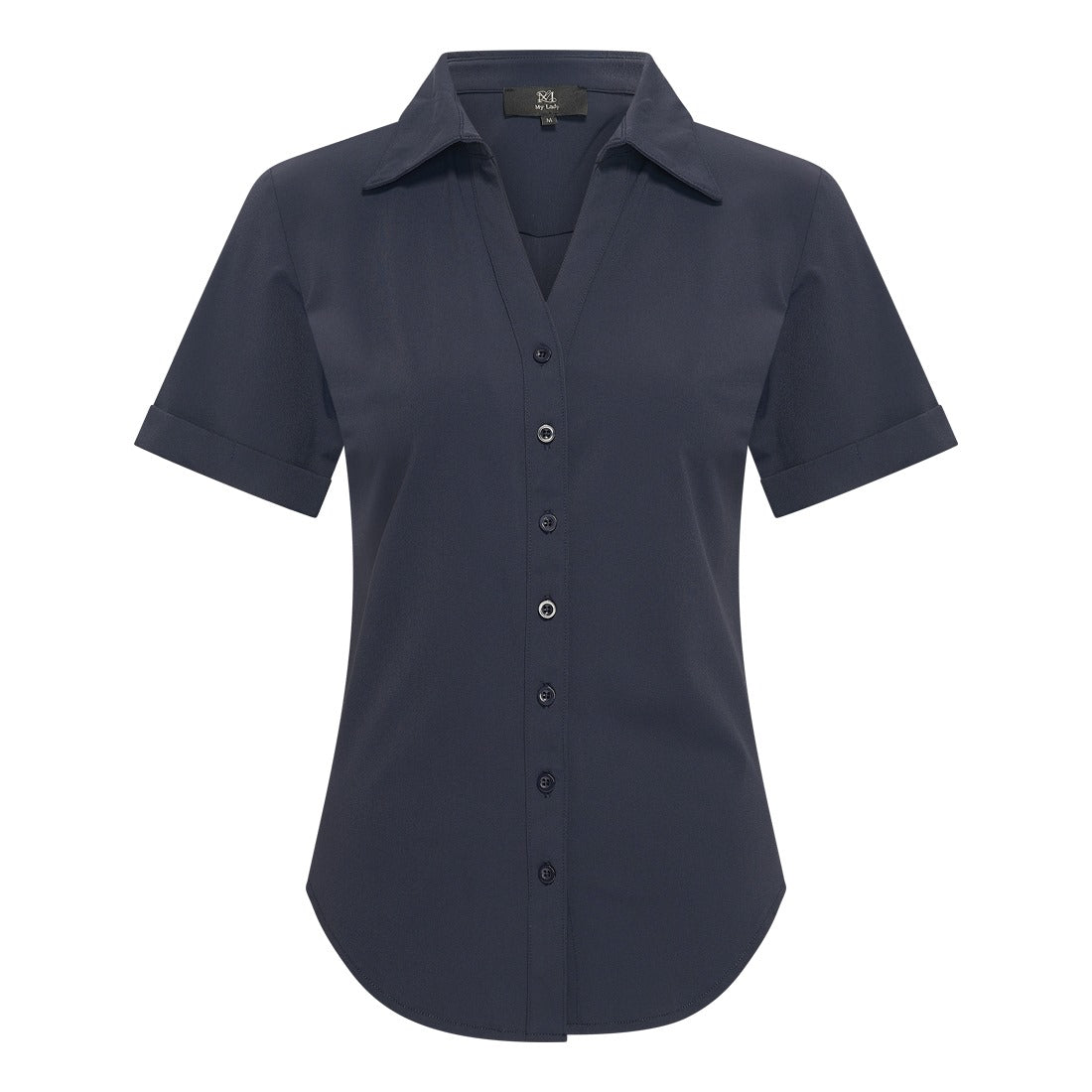 My lady blouse korte mouw Blauw