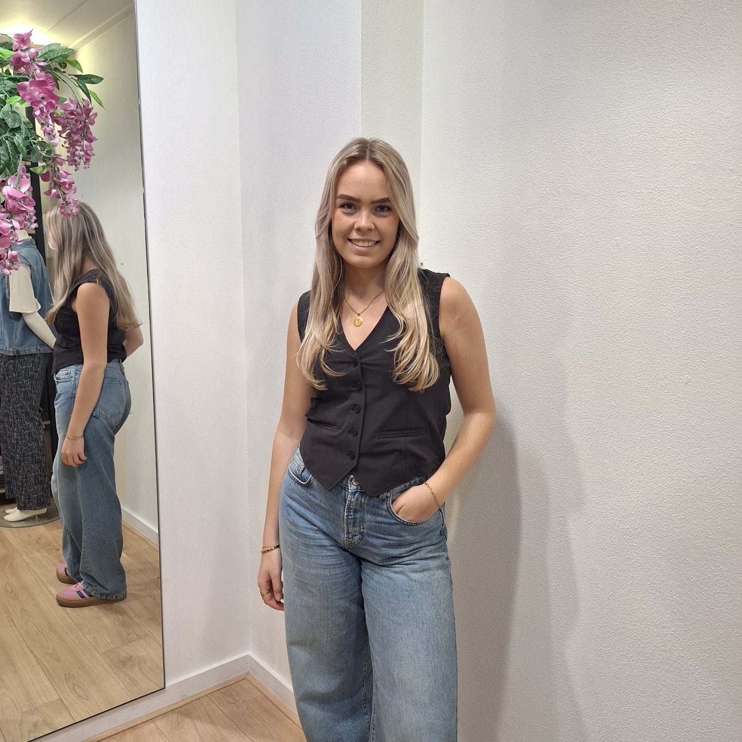 My lady gilet Borvika Zwart