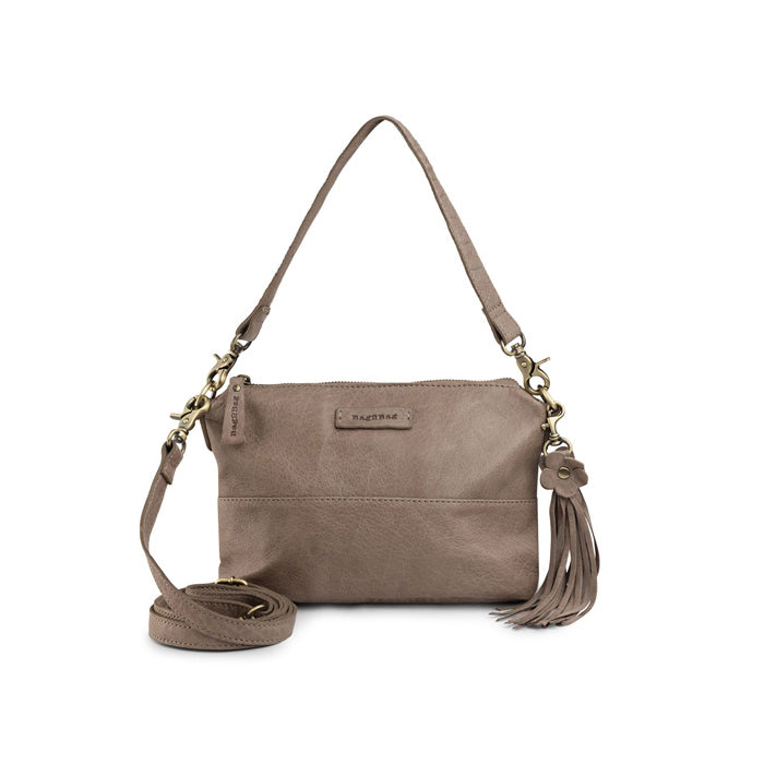 Nora schoudertas Grey/taupe