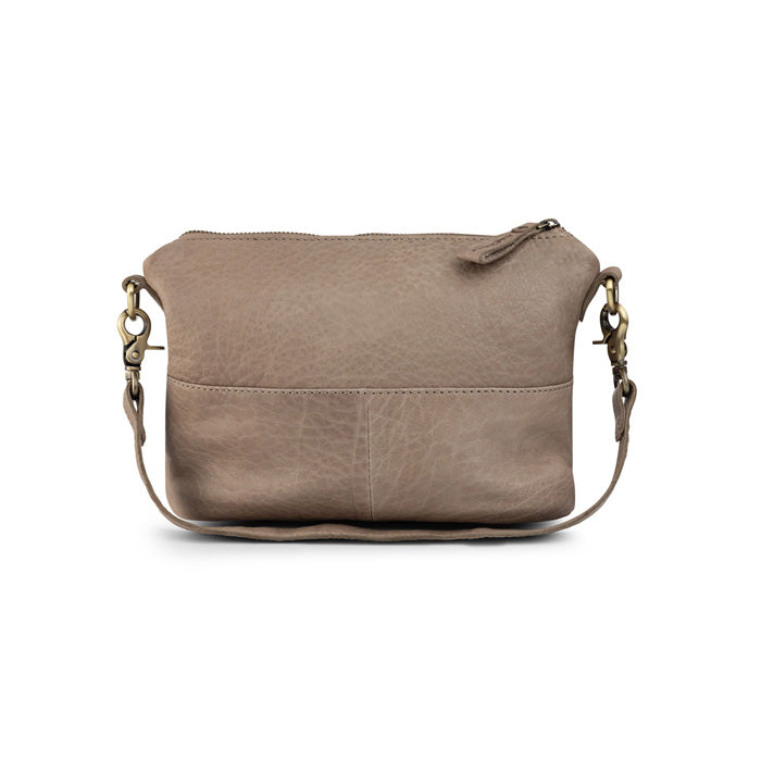 Nora schoudertas Grey/taupe