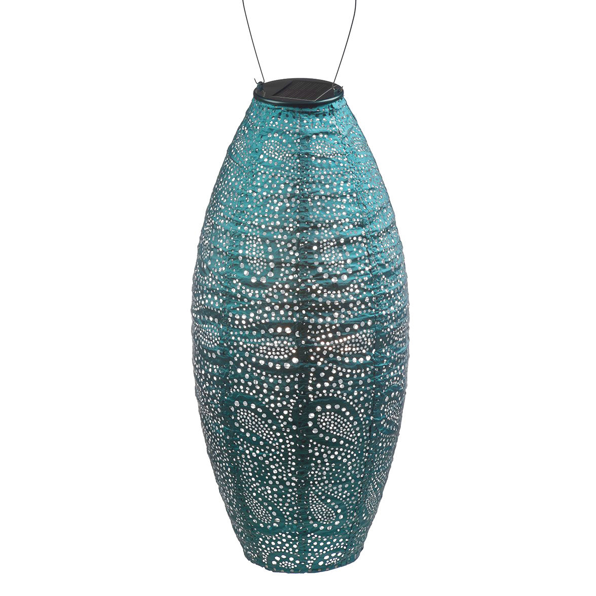 Lumiz solar lampion Long Oval Paisley Seablue 20 Nr. 16