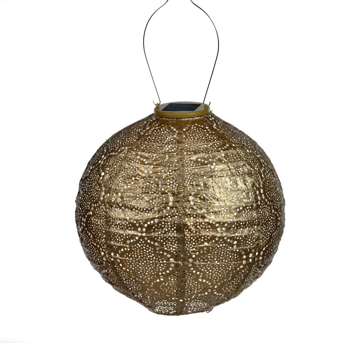 Lumiz solar lampion Round Bazaar Gold 30 Nr. 17