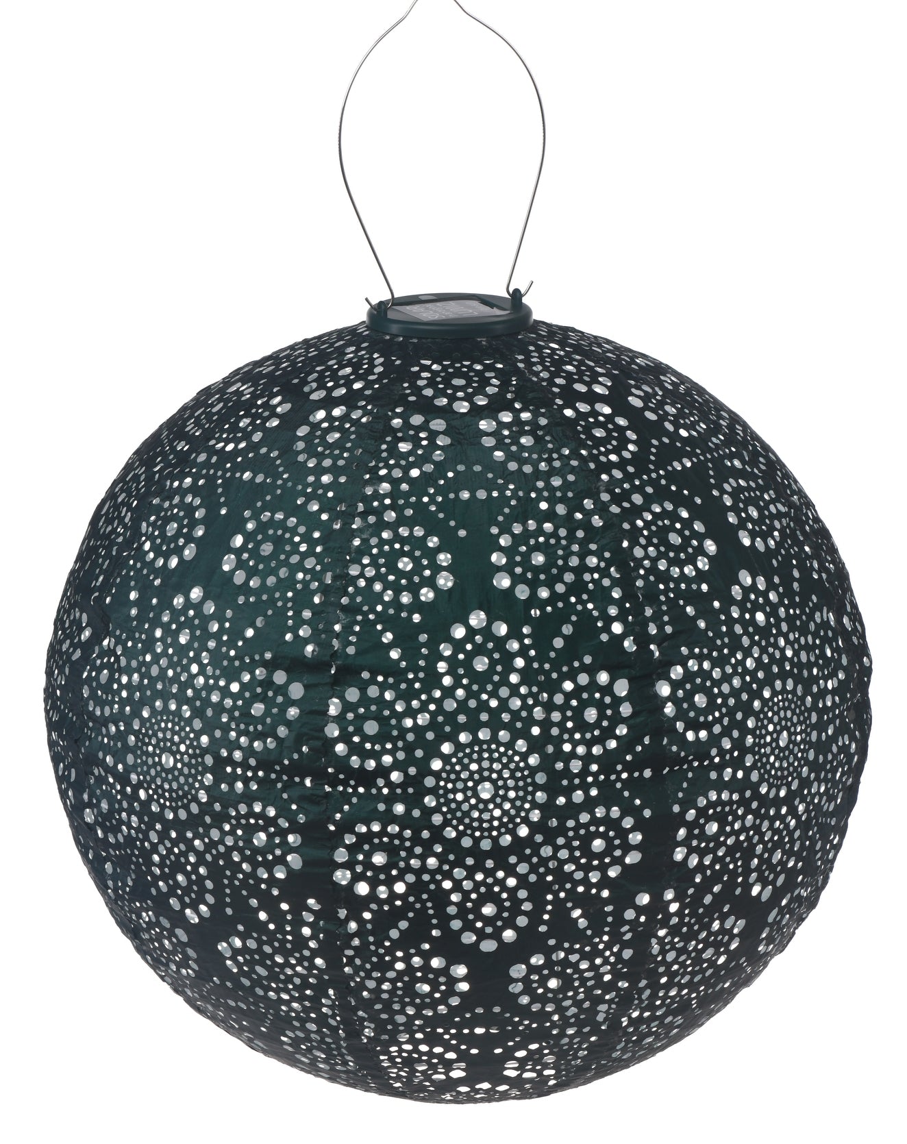 Lumiz Solar Lampion Round Fiore Green Nr. 26