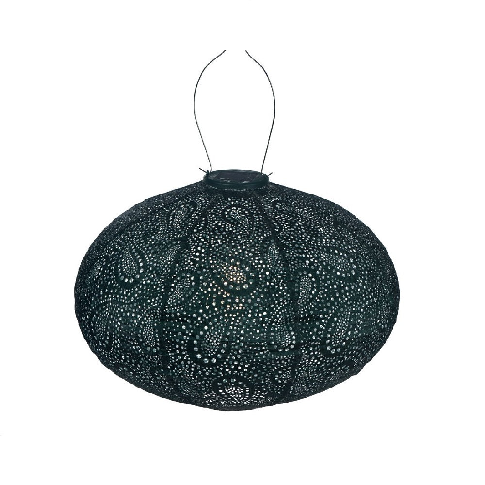 Lumiz solar lampion Oval paisley green 40 Nr. 30