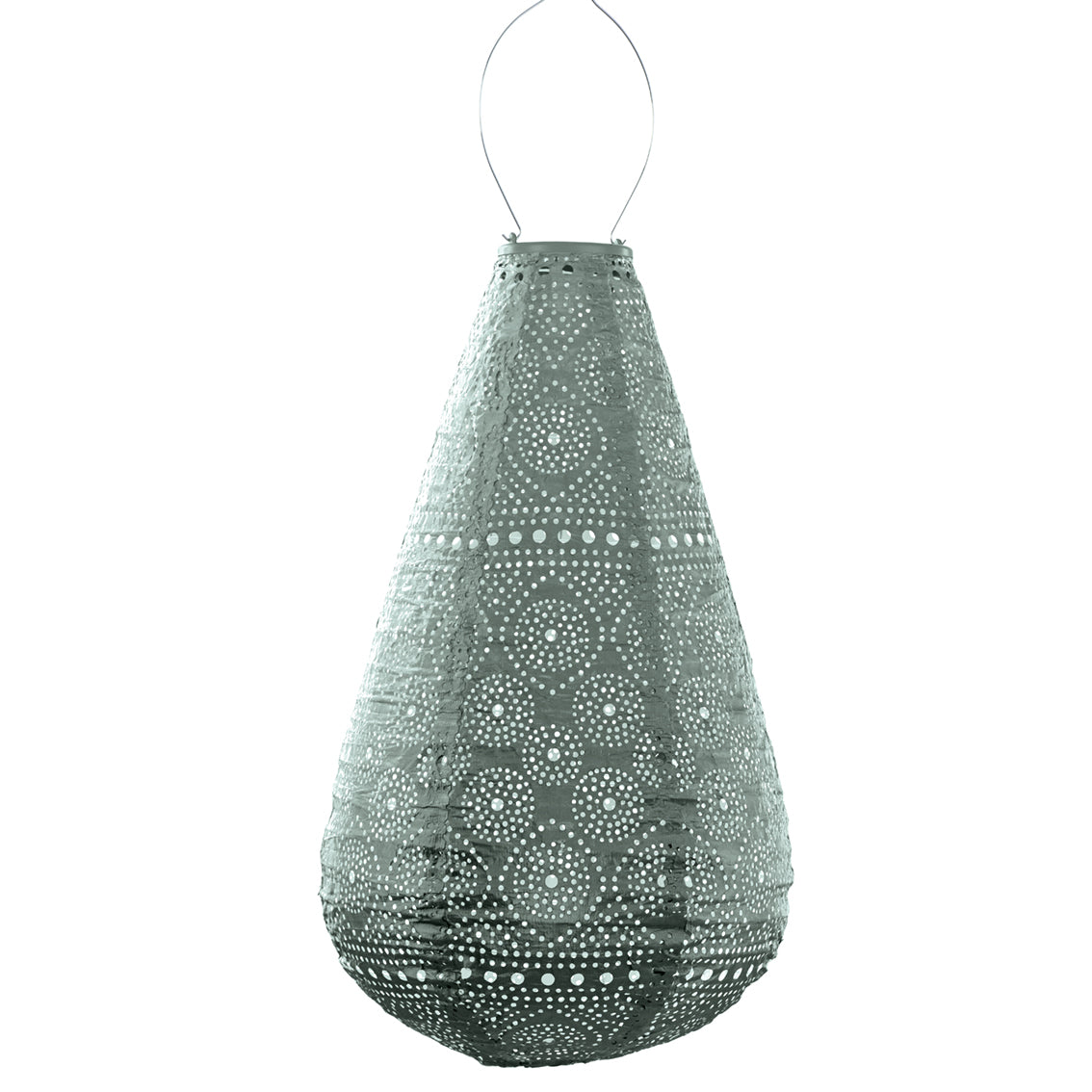 Lumiz solar lampion Drop spectare sage green Nr. 38