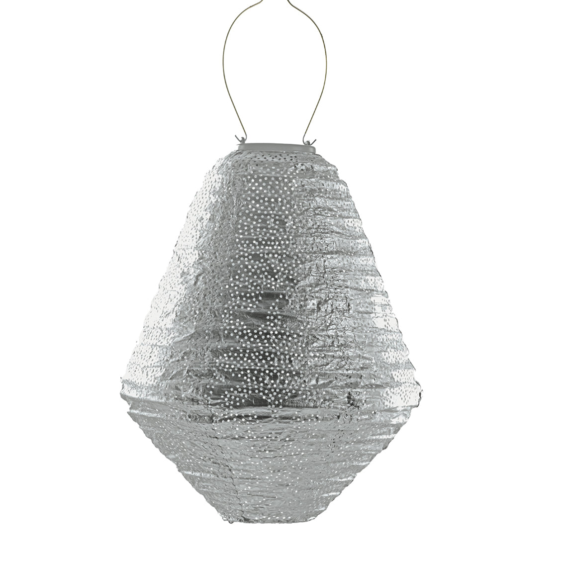 Lumiz solar lampion Can marakesh silver Nr. 86