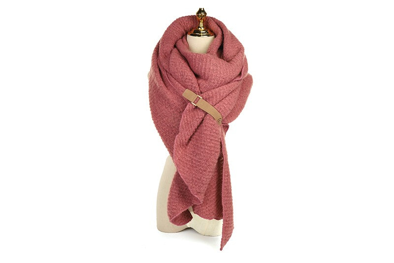 Saalbach sjaal vintage pink