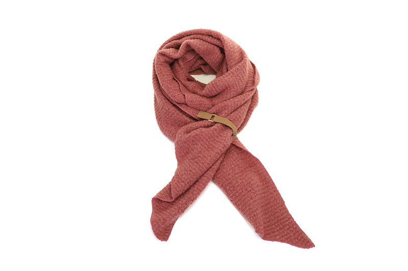 Saalbach sjaal vintage pink