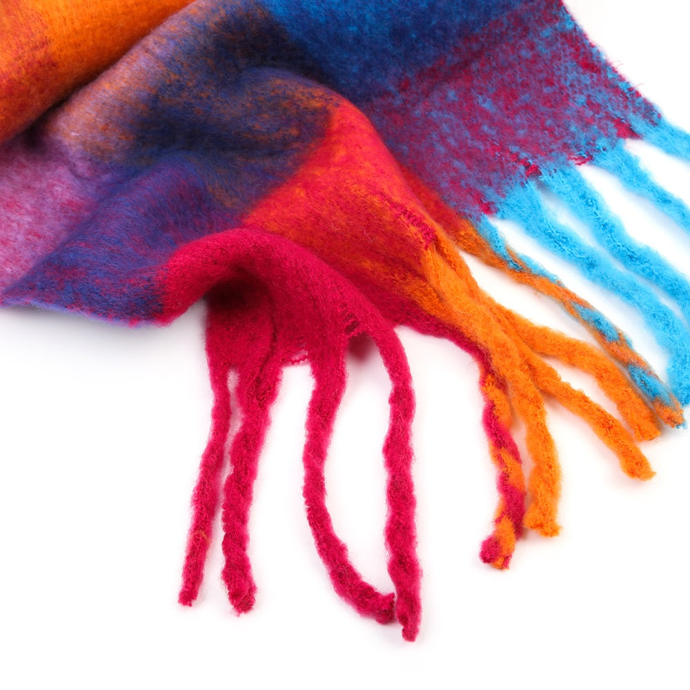 Sjaal Amy Oranje mix