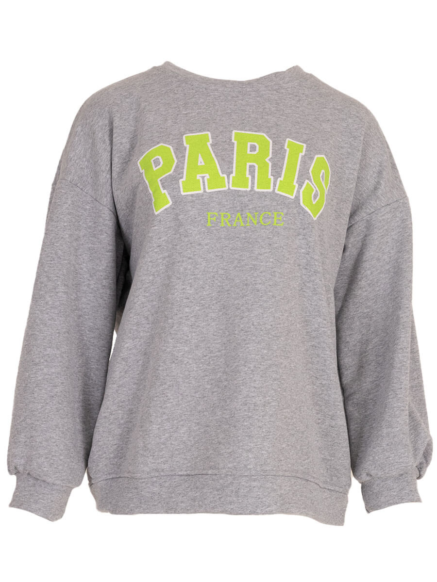 Sweater Paris Lichtgrijs