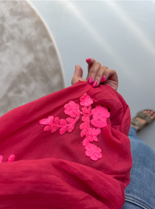 Sweet Jewellery blouse Evelyn Koraalrood