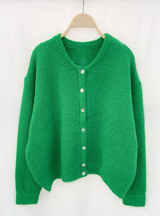 TbD Vestje gebreid Groen