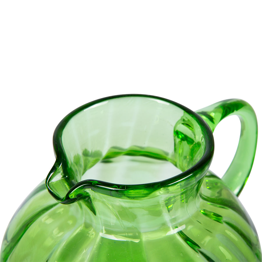 The emeralds: glass jug