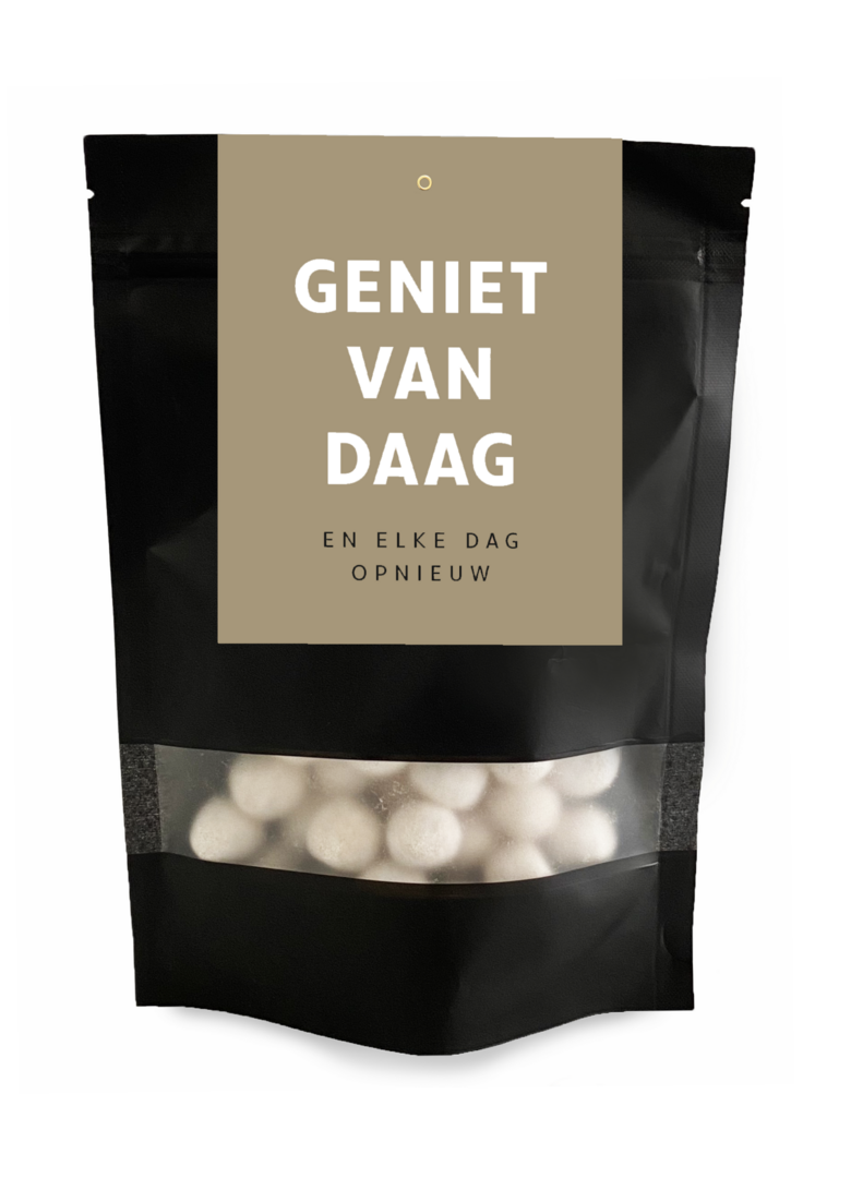 Toffee ballen Geniet vandaag toffee