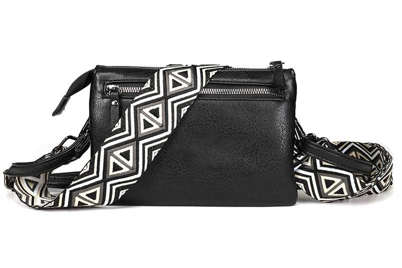 Zwart crossbody en schoudertasje Naarden OLT12380
