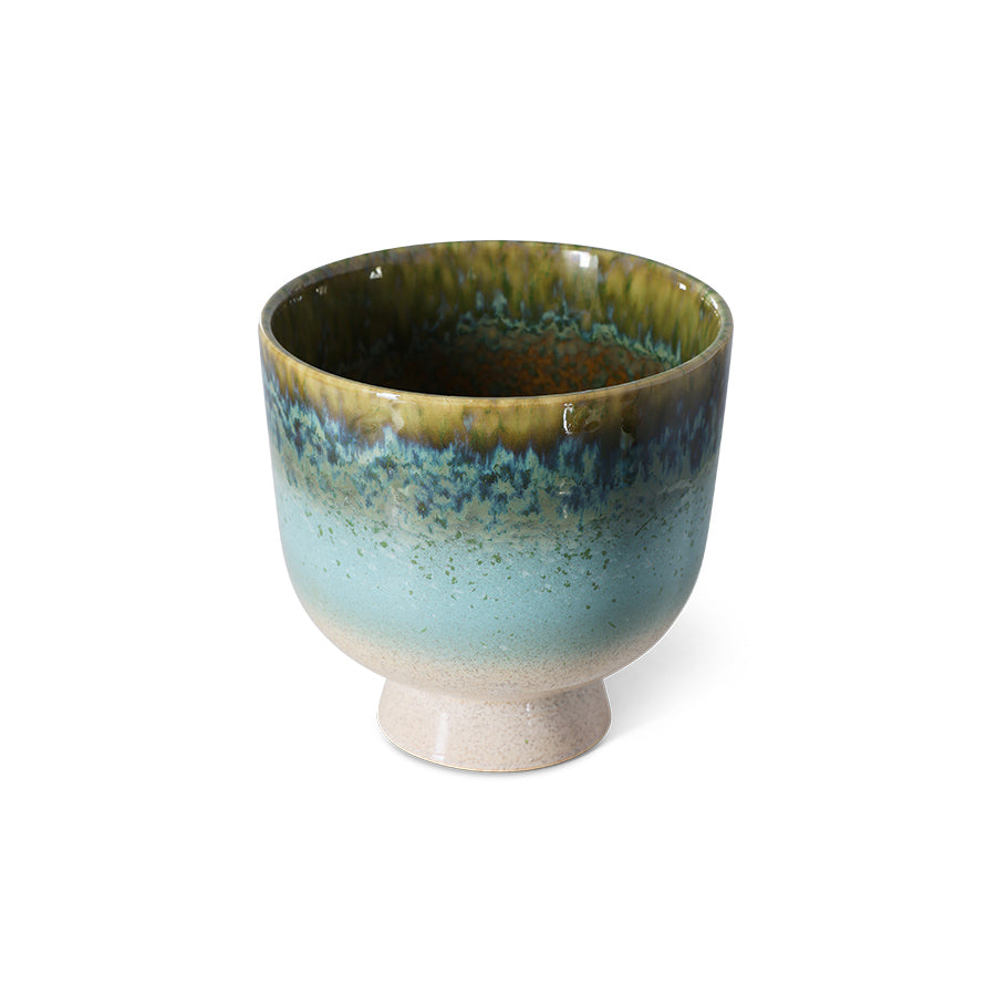 HKliving Retro flower pot lagoon