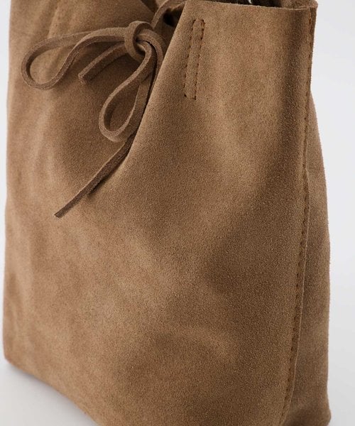 Alice suede donkertaupe