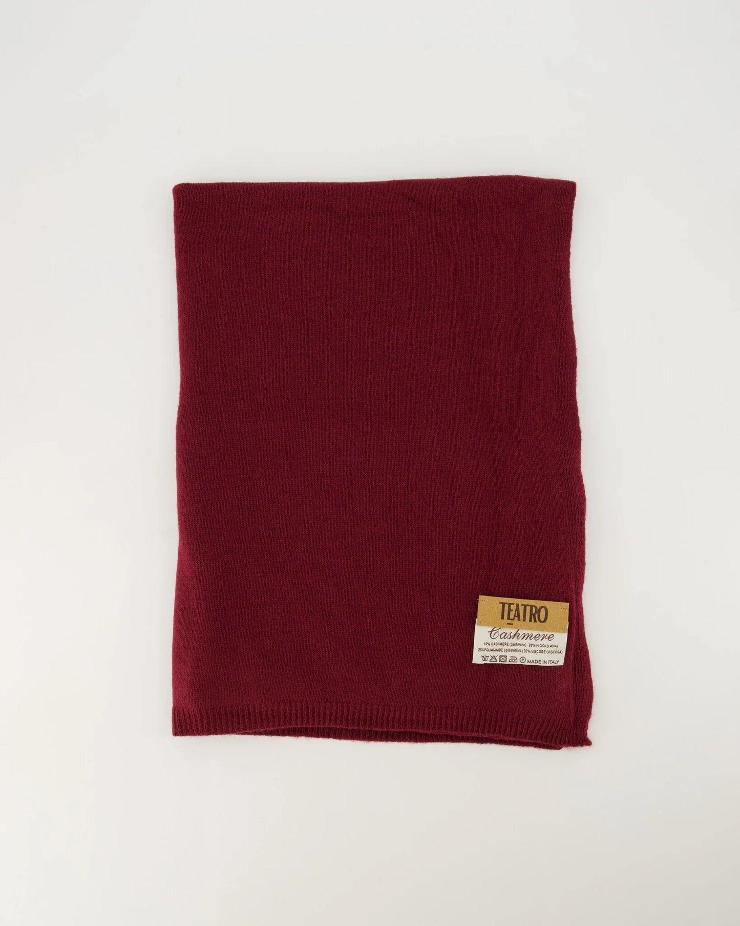 Cashemere sjaal Cassy Burgundy