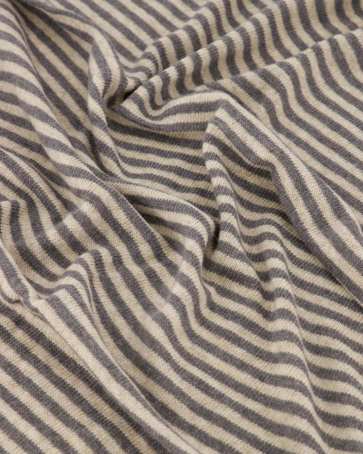 Cashemere sjaal Cassy gestreept Grey