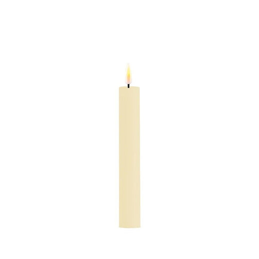 DeluxeHomeart LED dinner kaars 15cm - cream 2 stuks