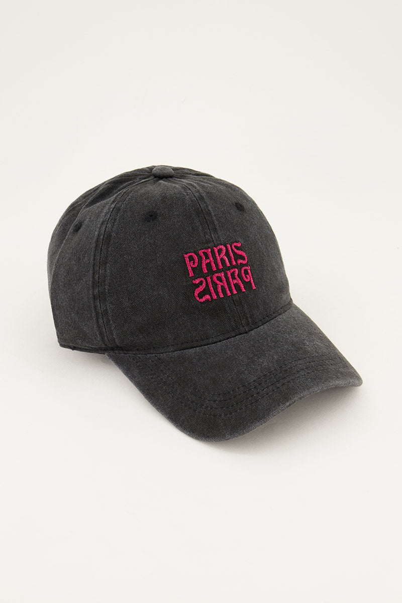 My jewellery Grijze pet "Paris Paris"