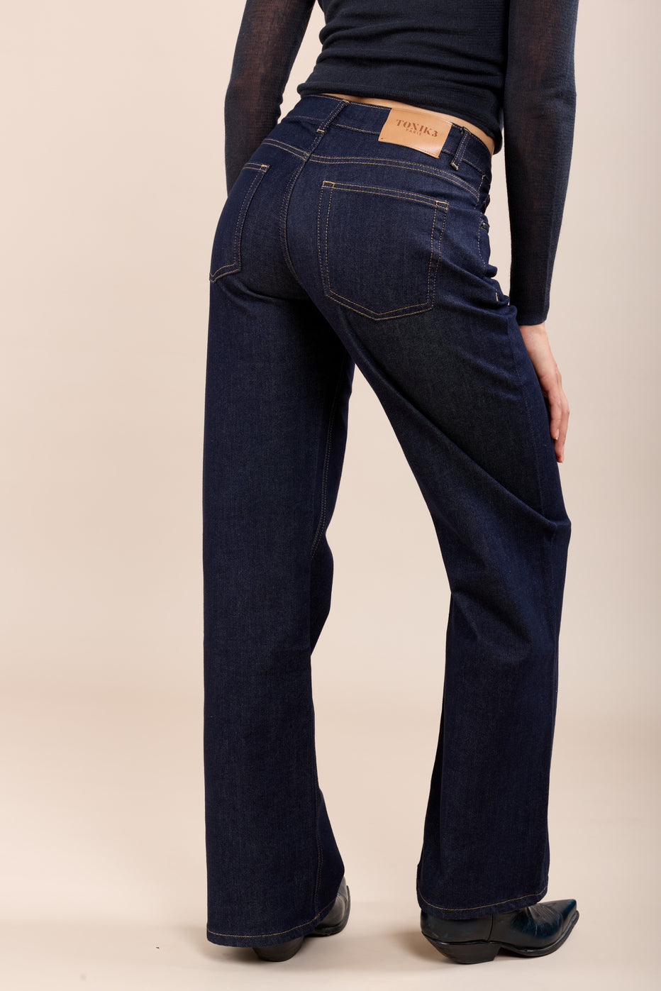 Jeans Stretch Wide Leg