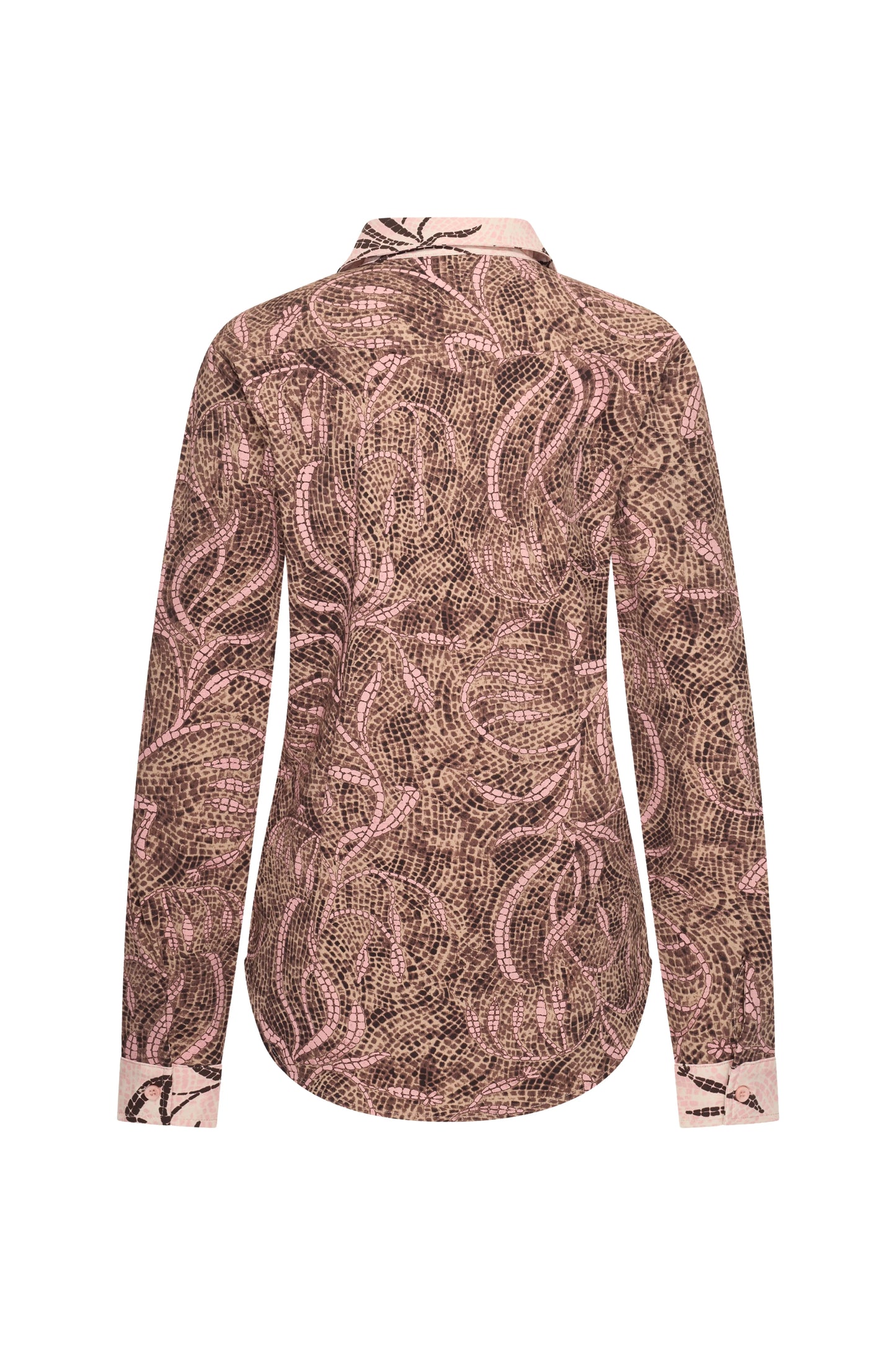 Mi piace Blouse Twilight Twigs Print Espresso