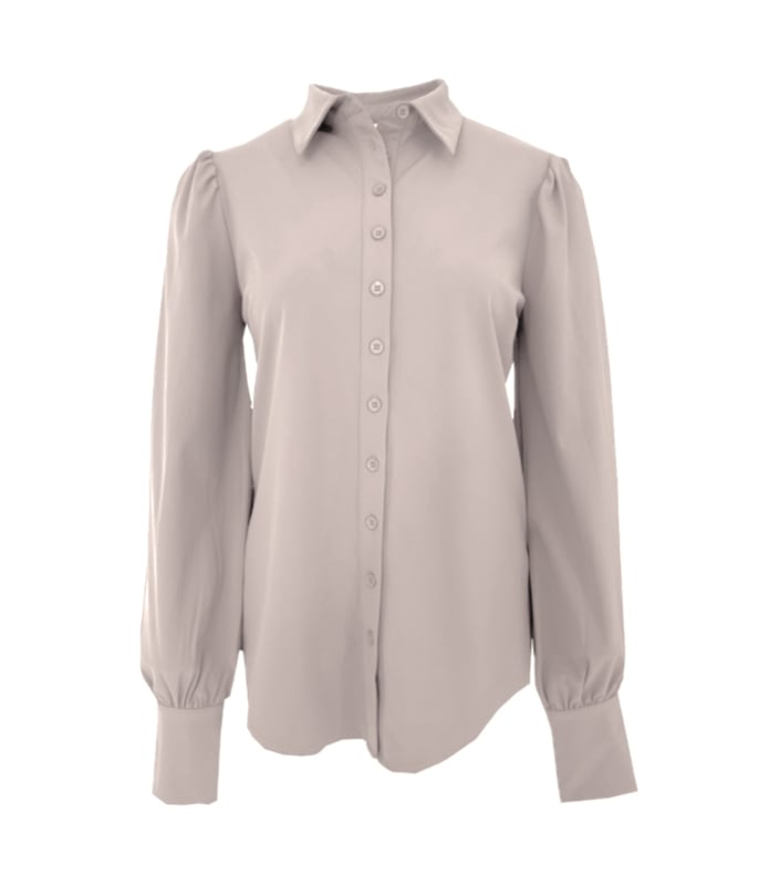 Glamm label Blouse laslo Taupe