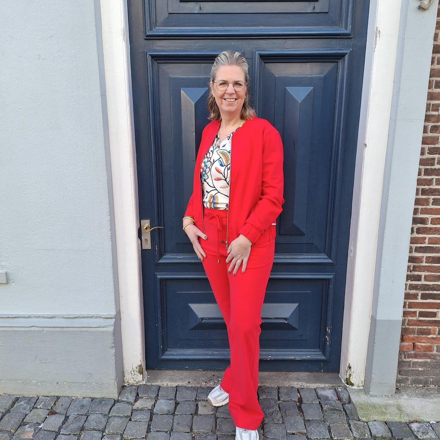 Mi piace trousers Straight  Bonded Rood