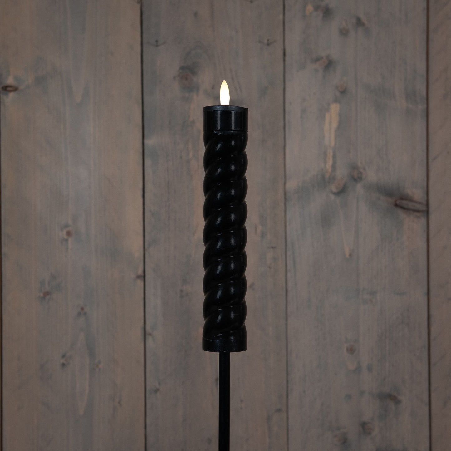 Swirl fakkel zwart