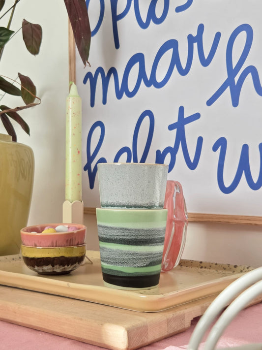 HKliving 70s ceramics: coffee mug, river