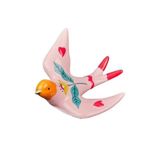 Aardewerkwanddecoratievogel__1