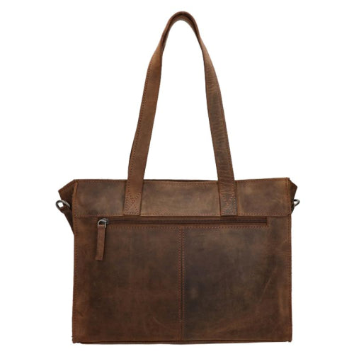 Alligator Creek Schoudertas Shopper Cognac