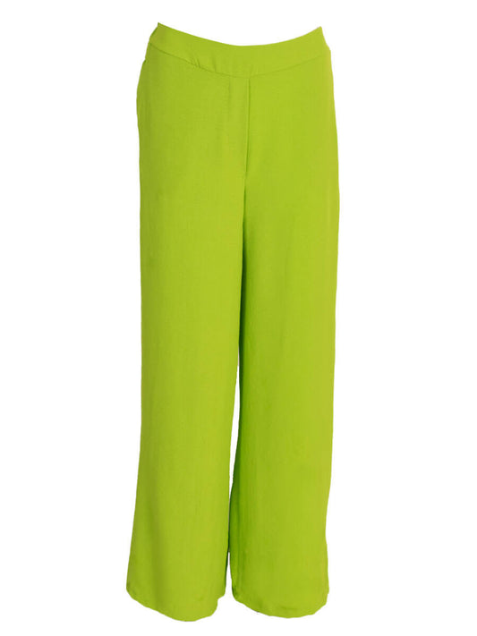 Azzurro wijde broek Limoen