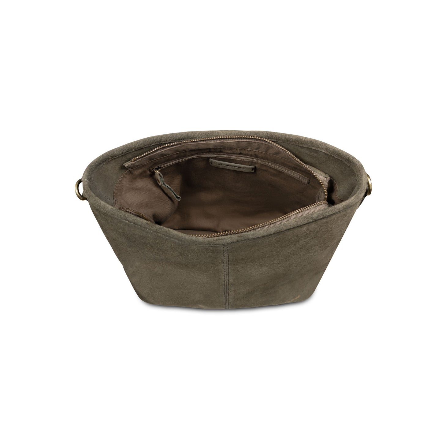 Bag2Bag suède tas Sala Groen