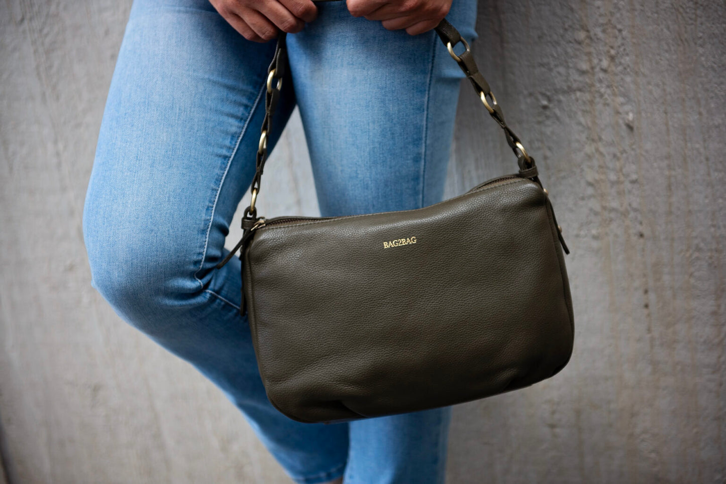Bag2bag Floro Zwart