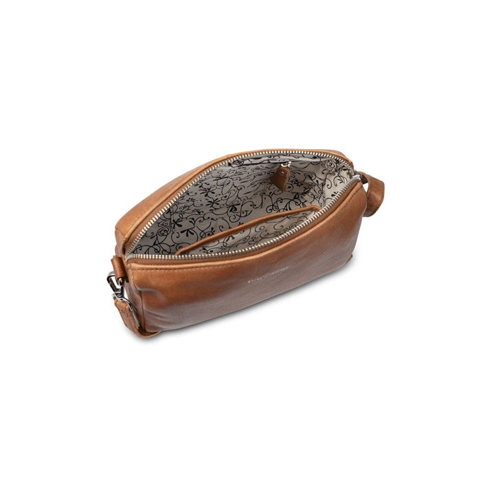 Bag2bag schoudertas Nice cognac