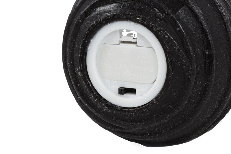 Bol kaars Led grijs