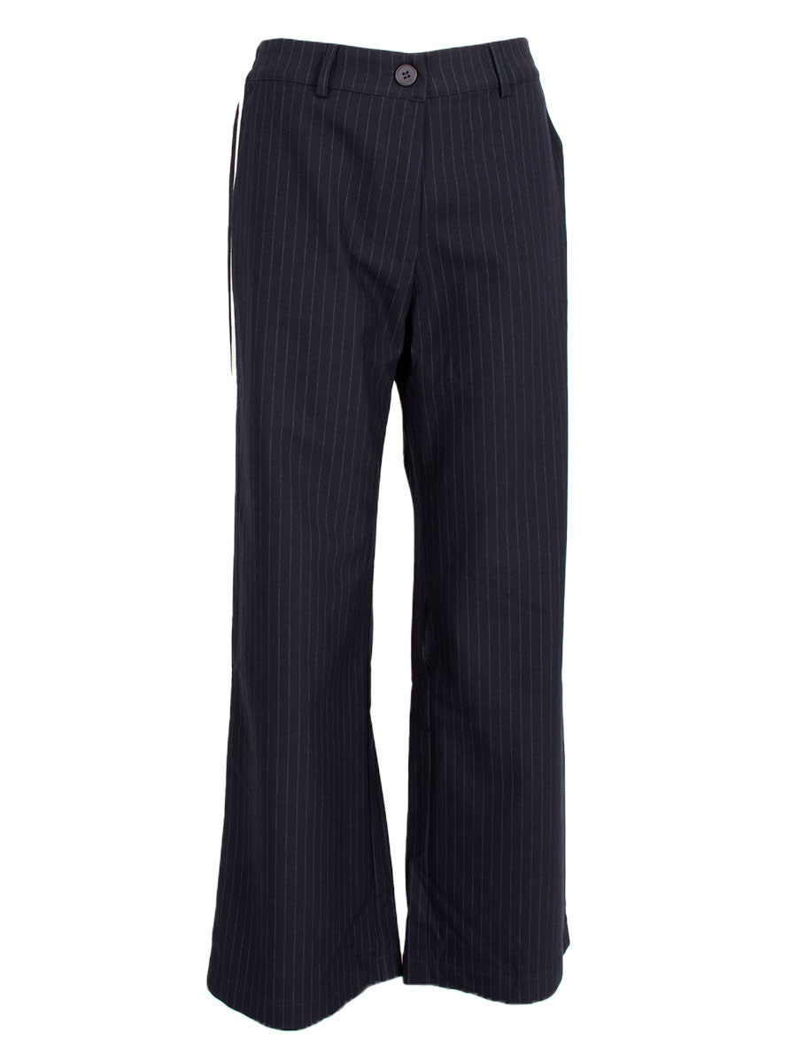 Broek met strepen Blauw