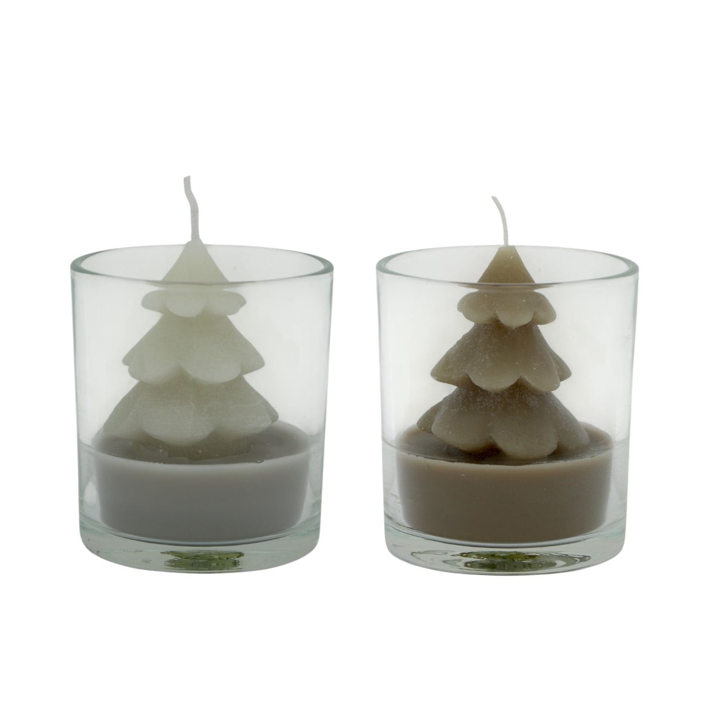 Candle Tree Xmas taupe/greige