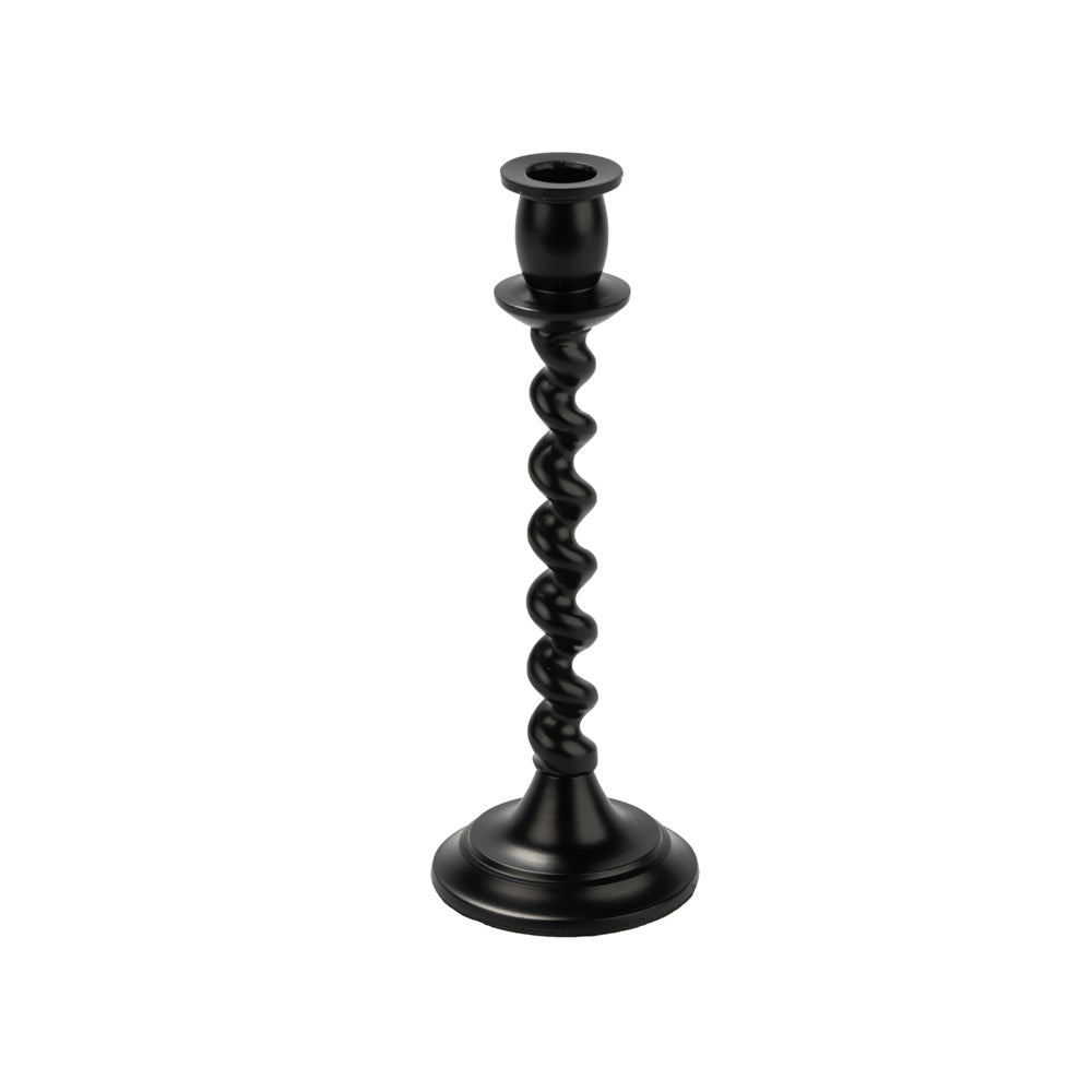 Candleholder Twist BK L 849378