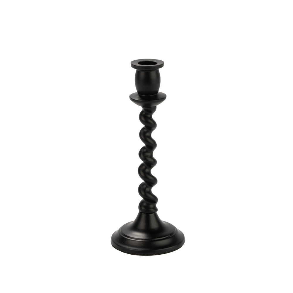 Candleholder Twist BK S 849379