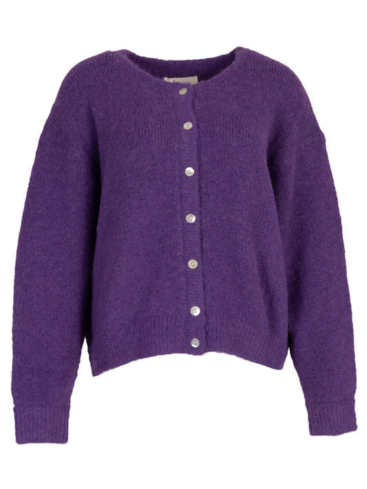 Cardigan Paars