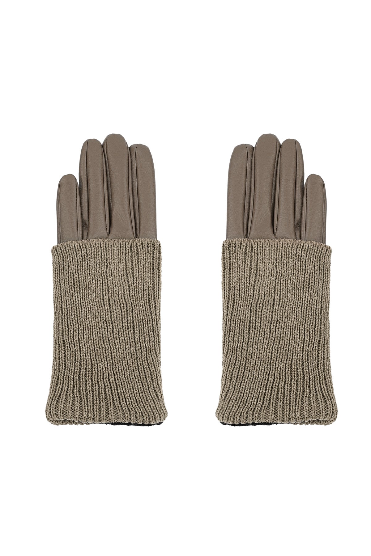 Cozy Knit handschoenen Bruin