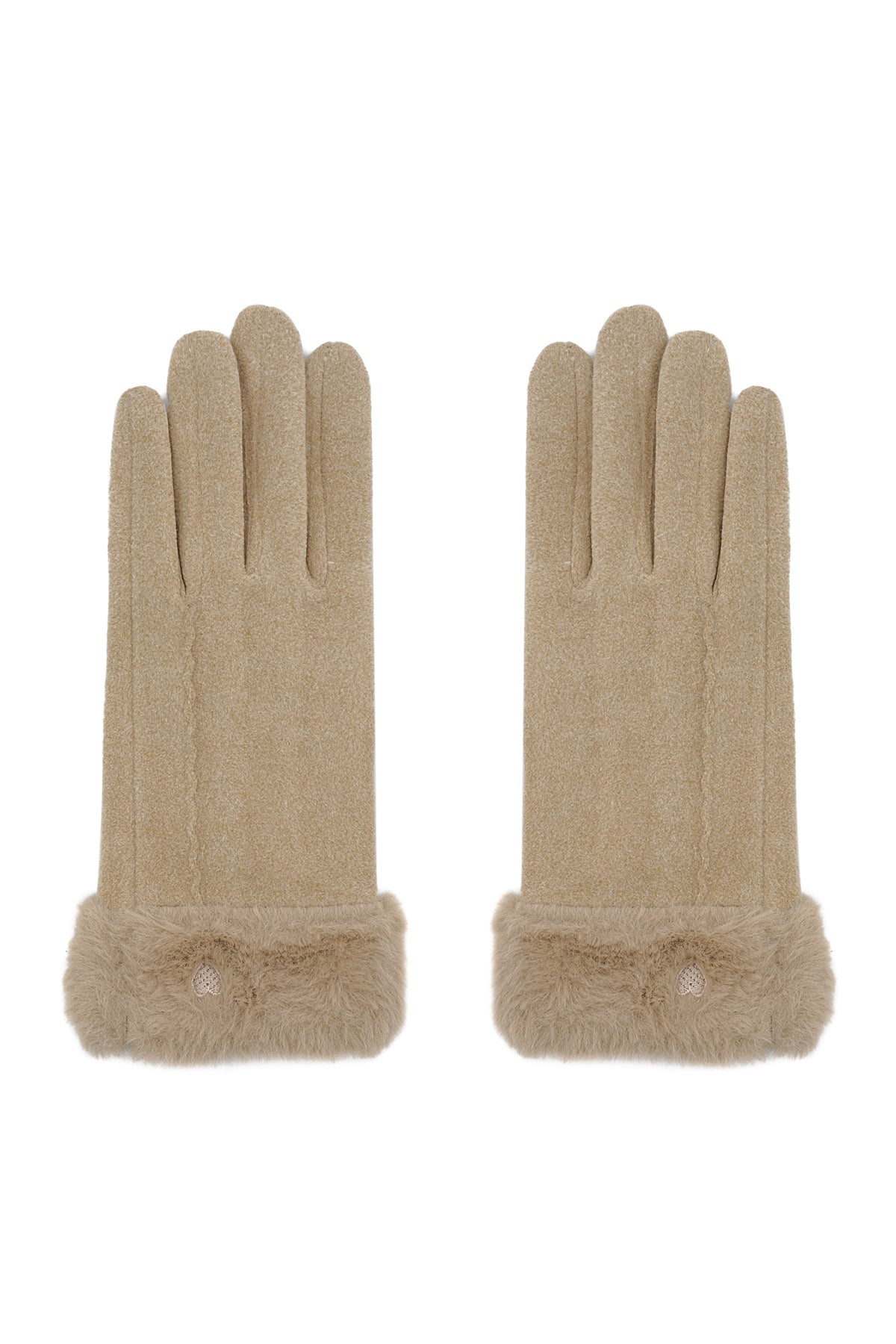 Cozy cloud handschoenen  Beige