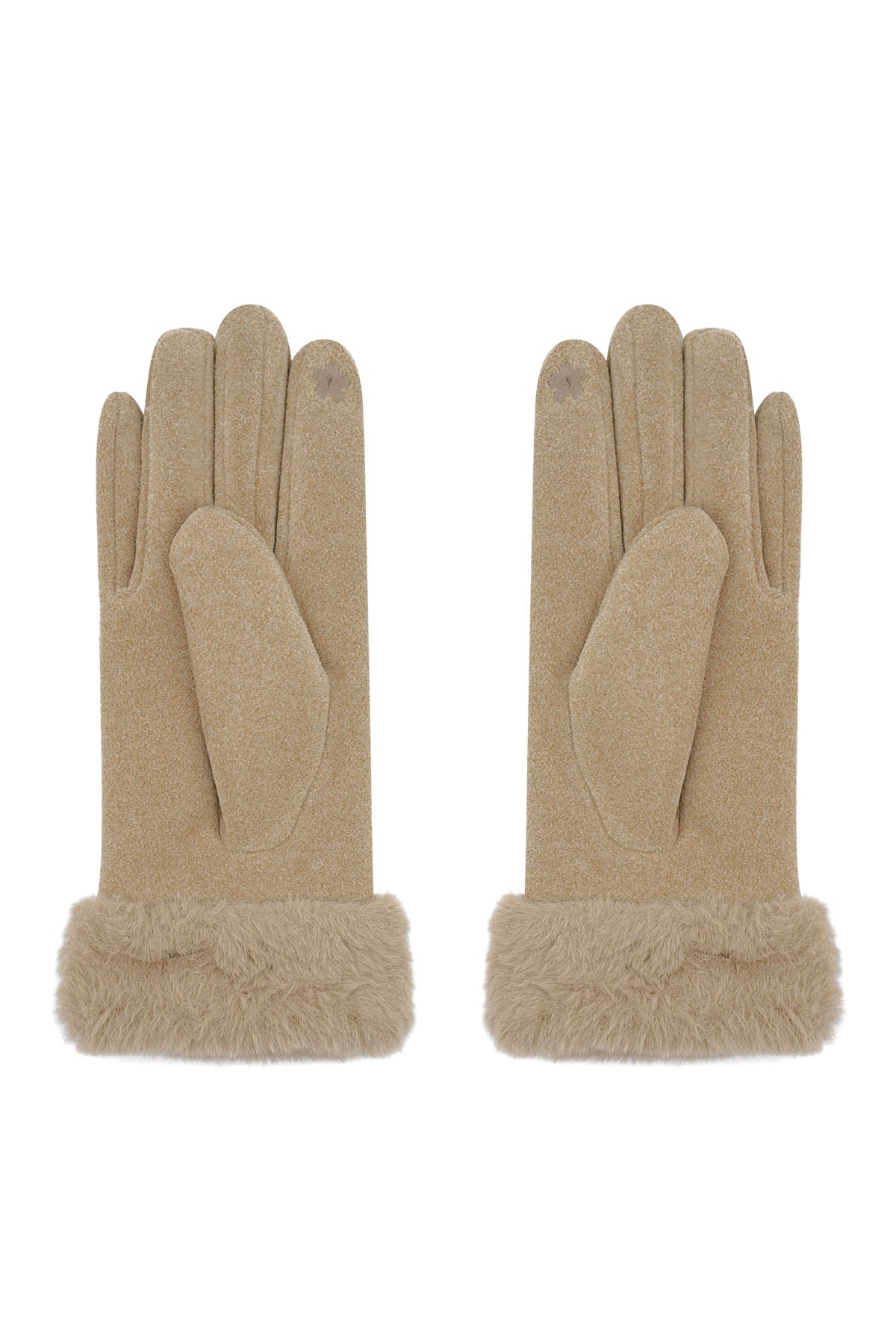 Cozy cloud handschoenen  Beige