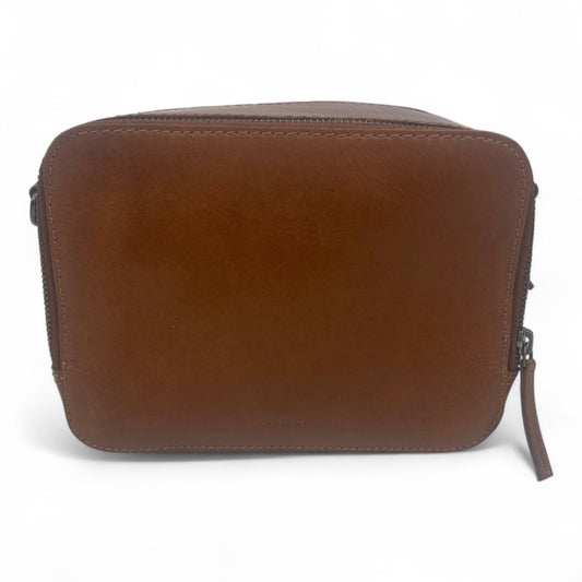 DSTRCT Alba Chique Box Bag Cognac